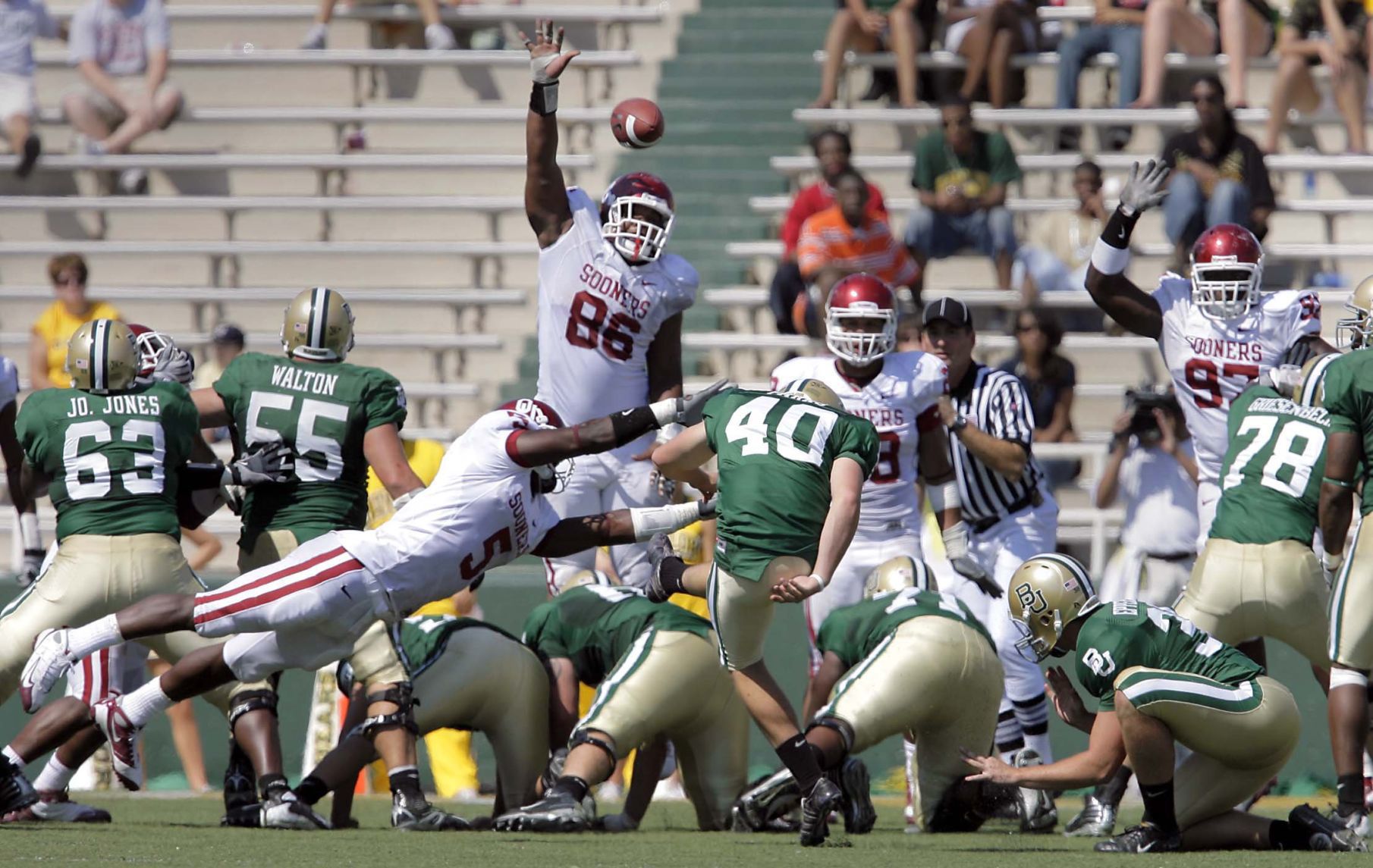 OU-Baylor football 2008